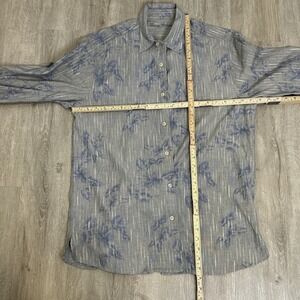 Tommy Bahama Men's  M Tencel Lyocell Floral Stripe Shirt‎